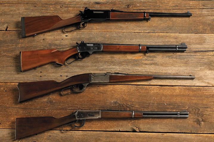 The lever-action rifle