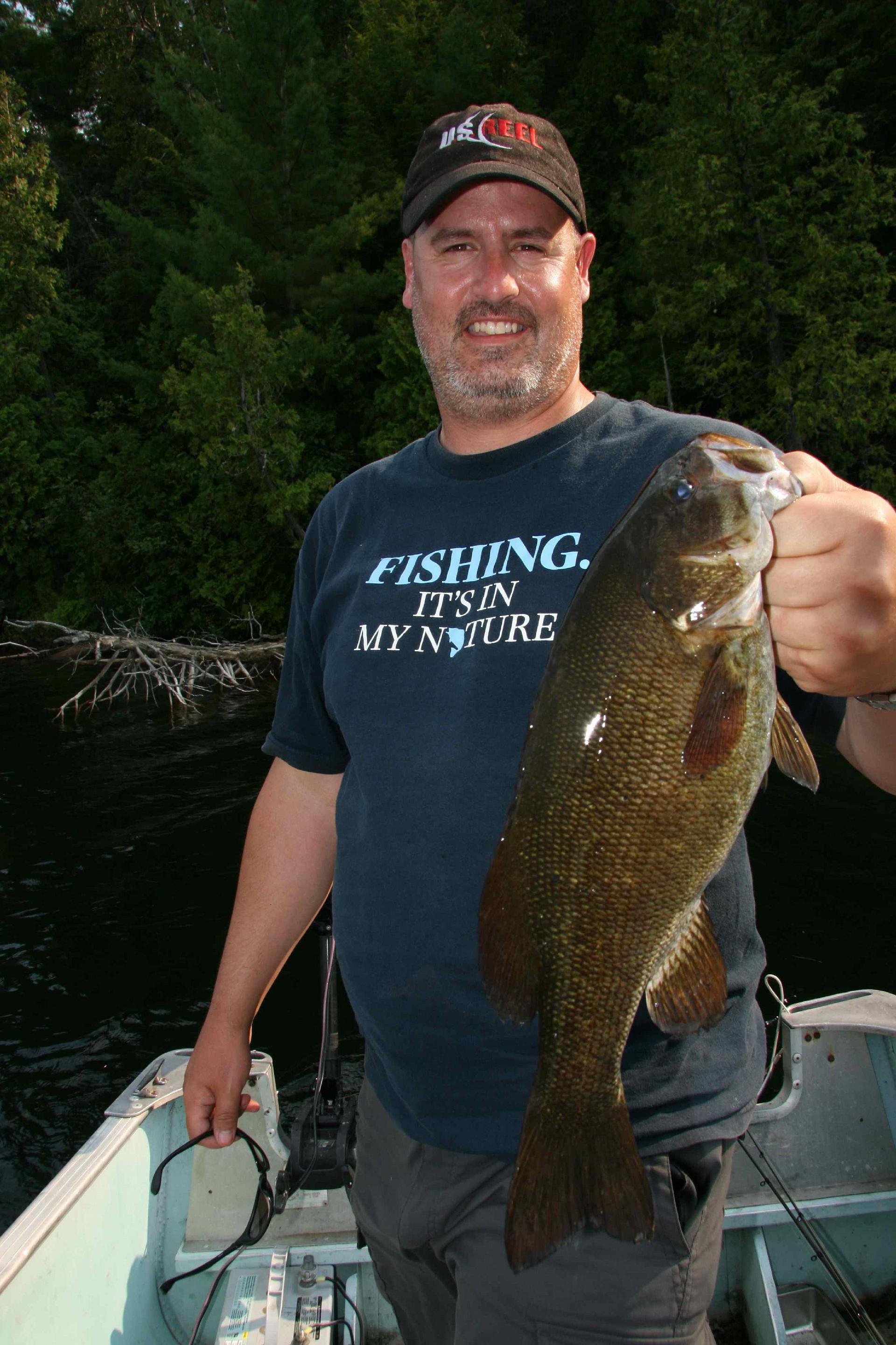 Jon with a bass