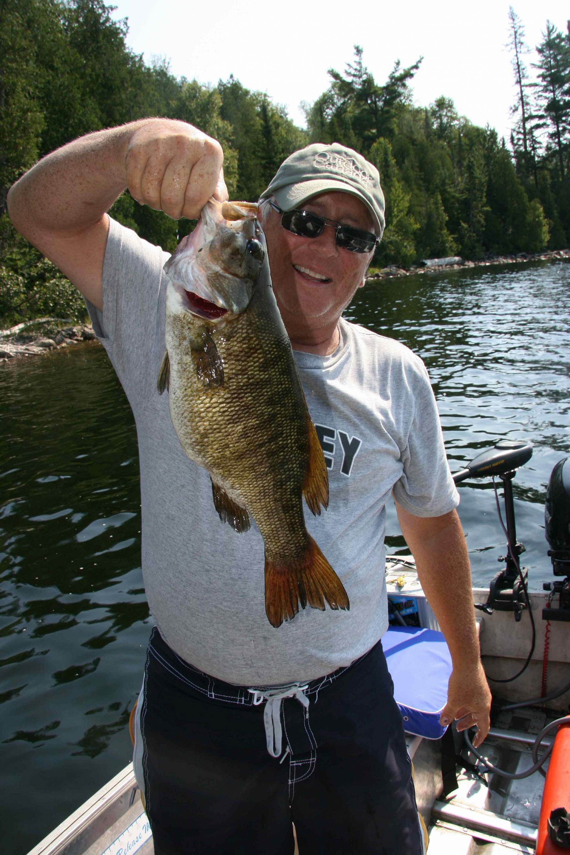 Randy with a bass