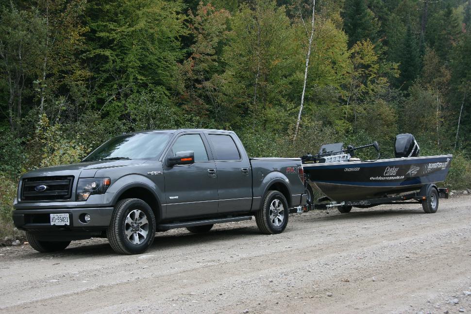 Sweet rides: The Ford F150 test truck and the Outdoor Canada KingFisher 1925 Flex SC