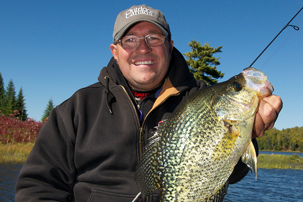 Ontario's Rainy Lake is home to plate-sized black crappie