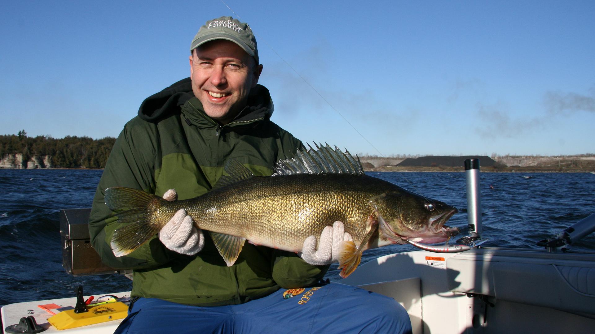 Credit: Bob Sexton. For big fall walleye, upsize your baits.