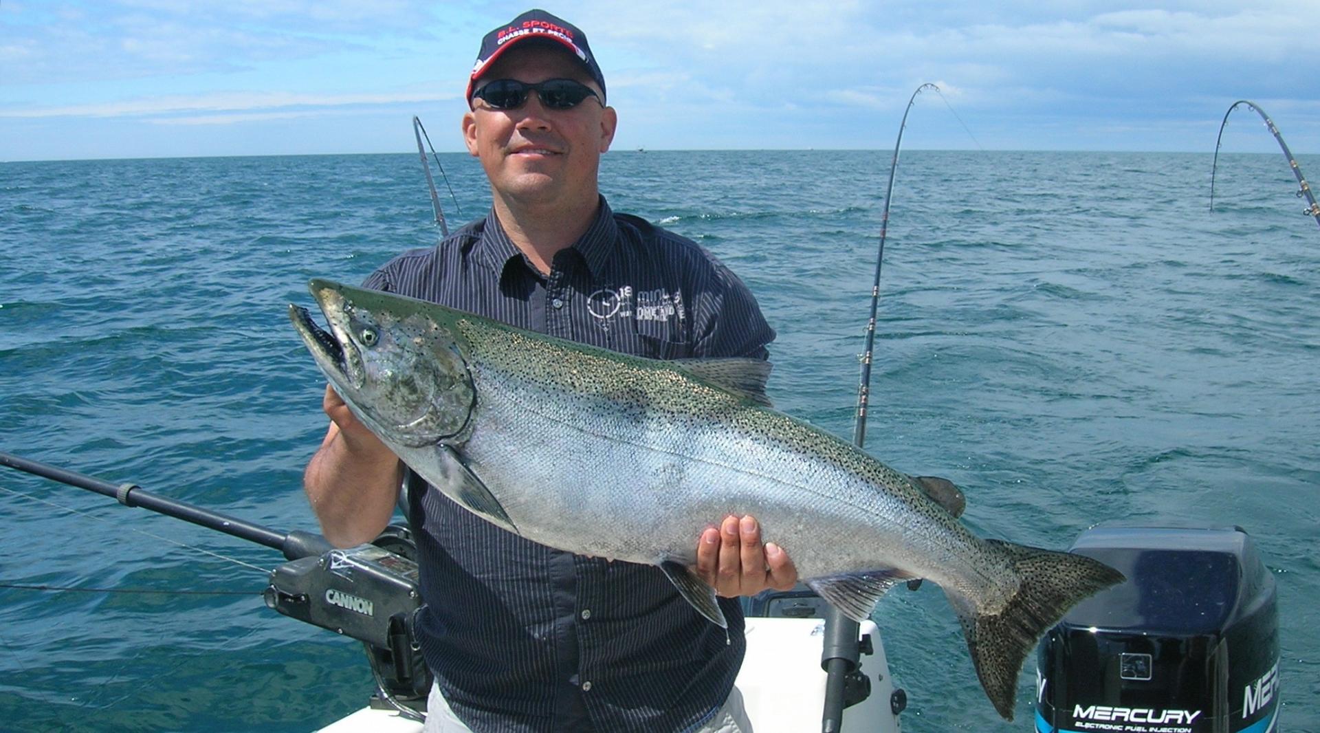 Freshwater sport fishing in Montreal, Quebec and Ontario.