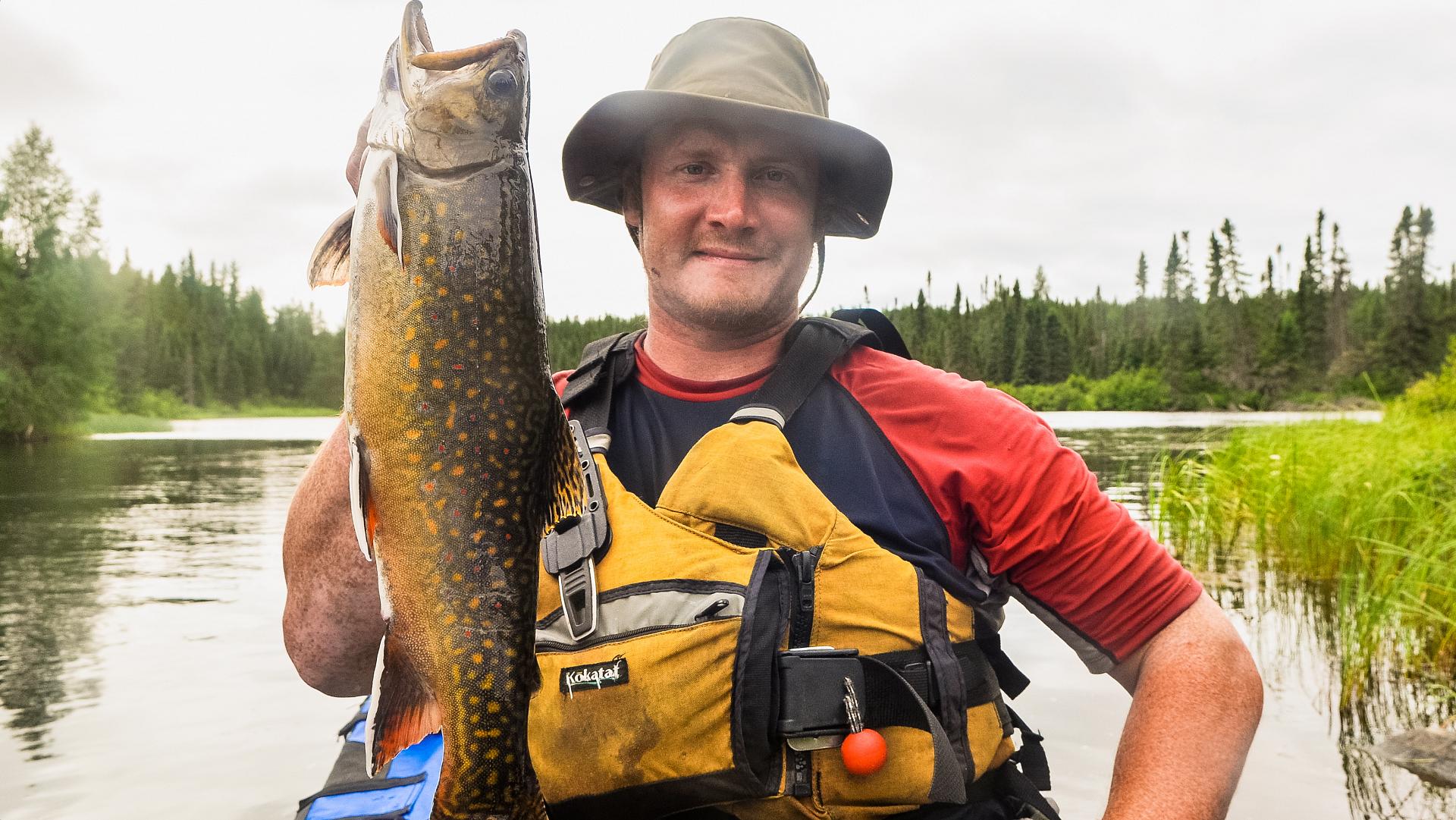 How to spend 19 days fishing a whitewater river—all by yourself