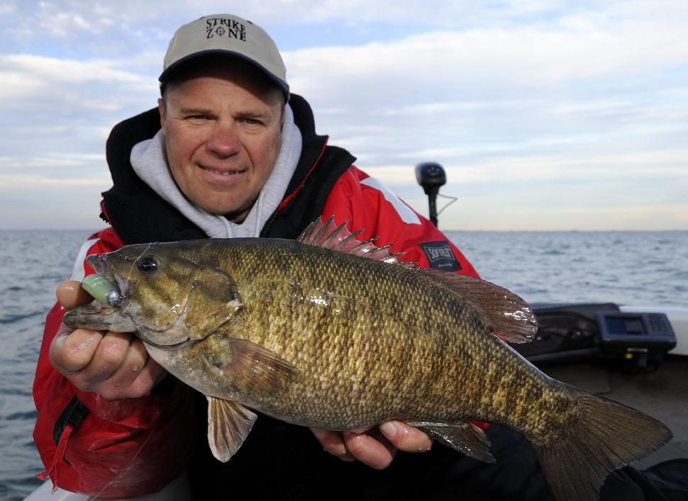 Mark Kulik (above), the founder of Strike Zone Tackle, now XZone Lures, developed the Slammer and Swammer soft plastic baits to catch "tough bite bass" in pressured waters like southern Ontario's Lake Simcoe 