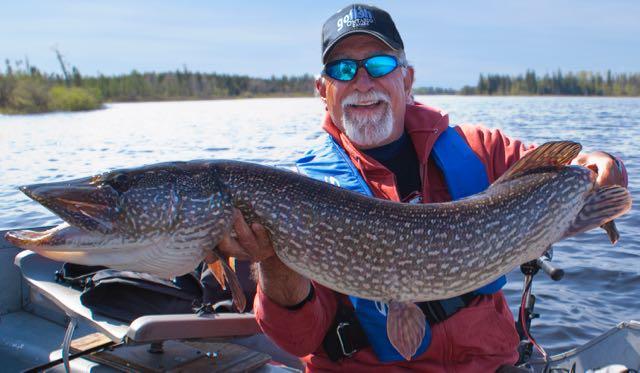 Viola hosts one of the river’s monster pike. Credit: Pete Bowman.