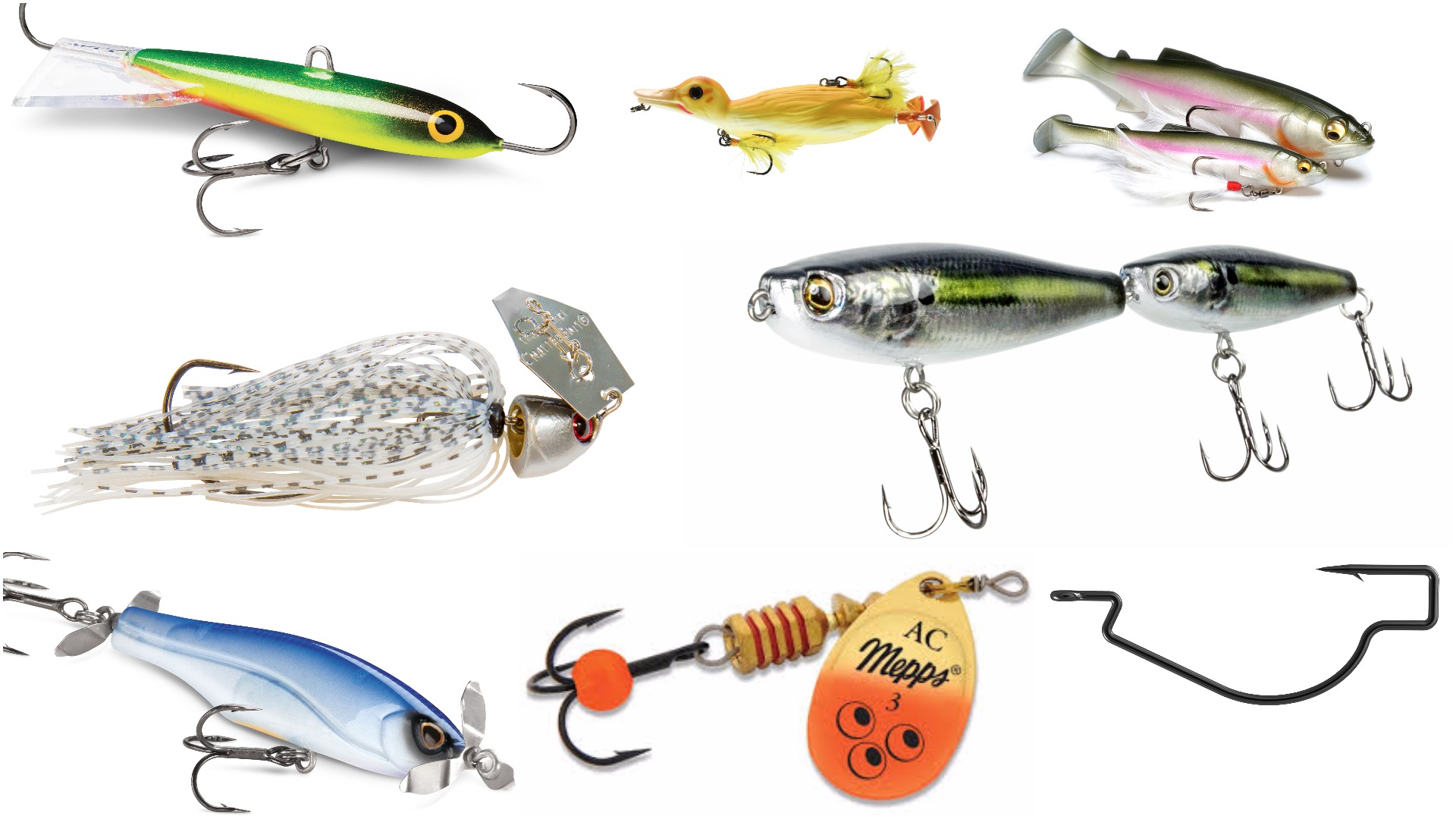 Rapala's new soft-plastic Crush City baits are made for fishing in