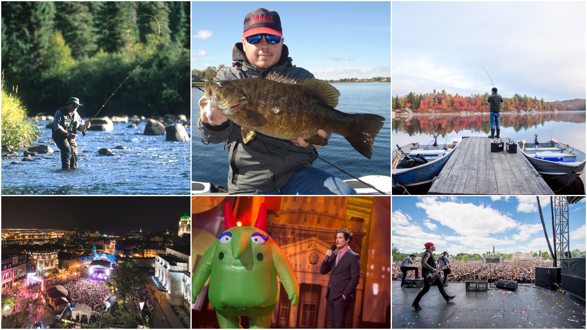 Quebec cool: 3 thunderous fishing-and-entertainment getaways