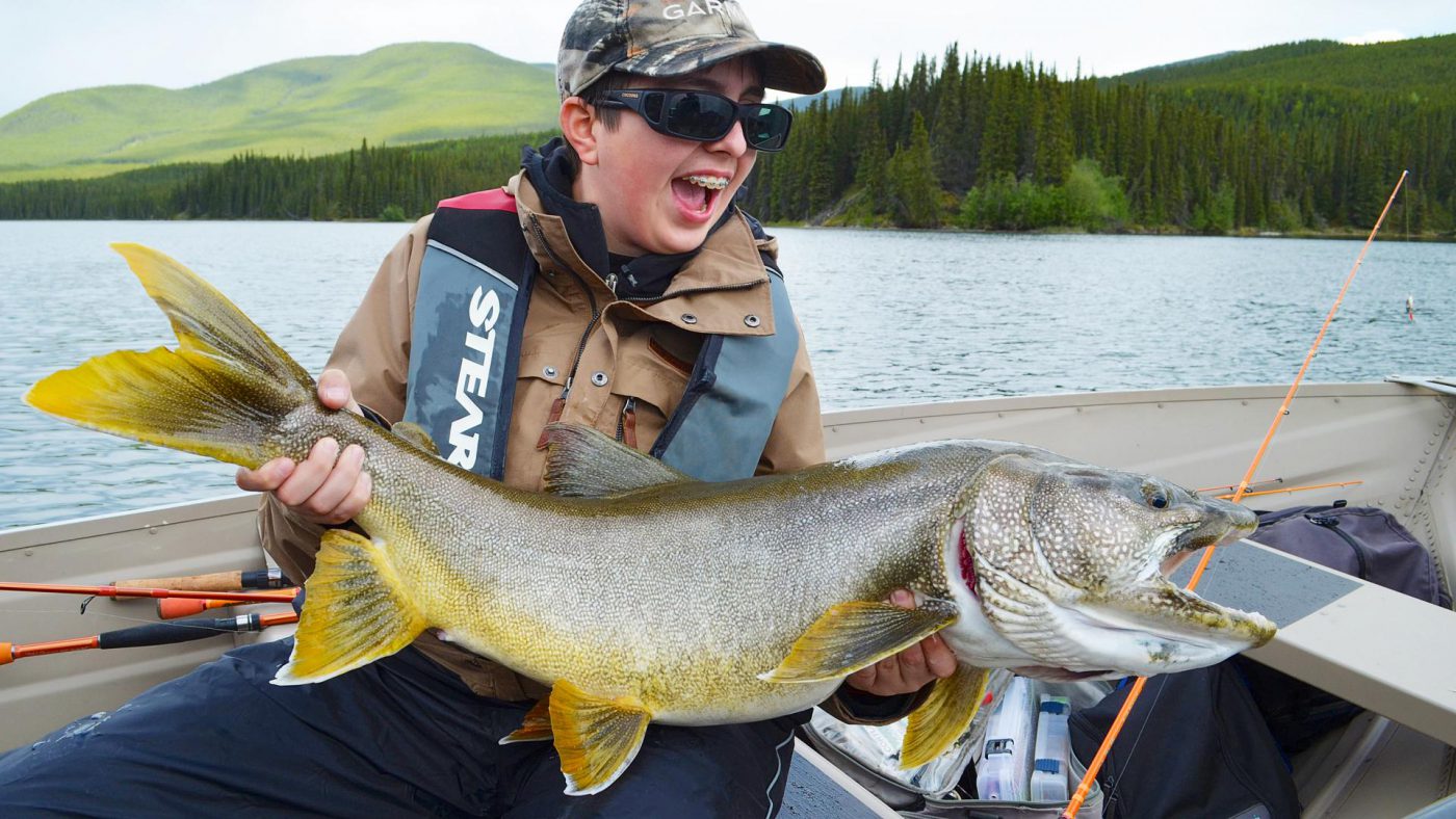 Where to find worldclass lake trout fishing... in British Columbia