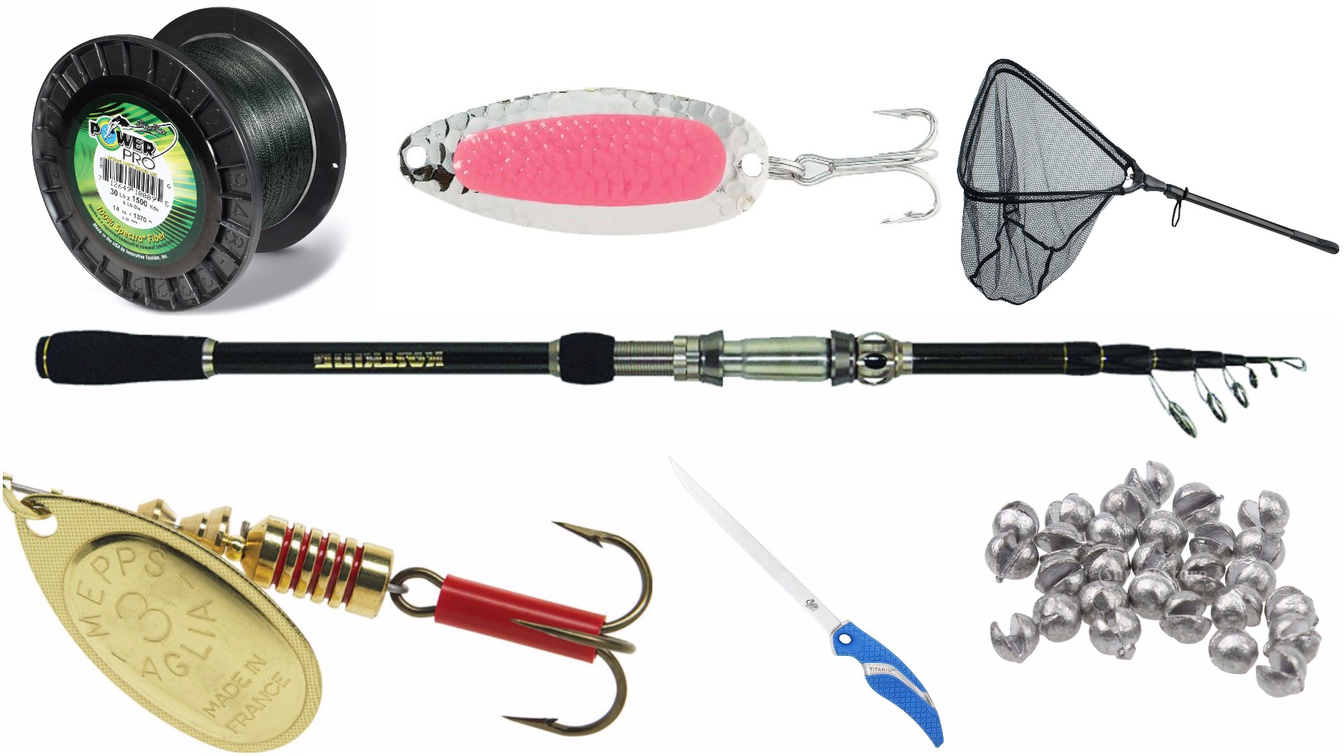 Len Thompson 5-Piece Lure Kit - 5-Of-Diamonds