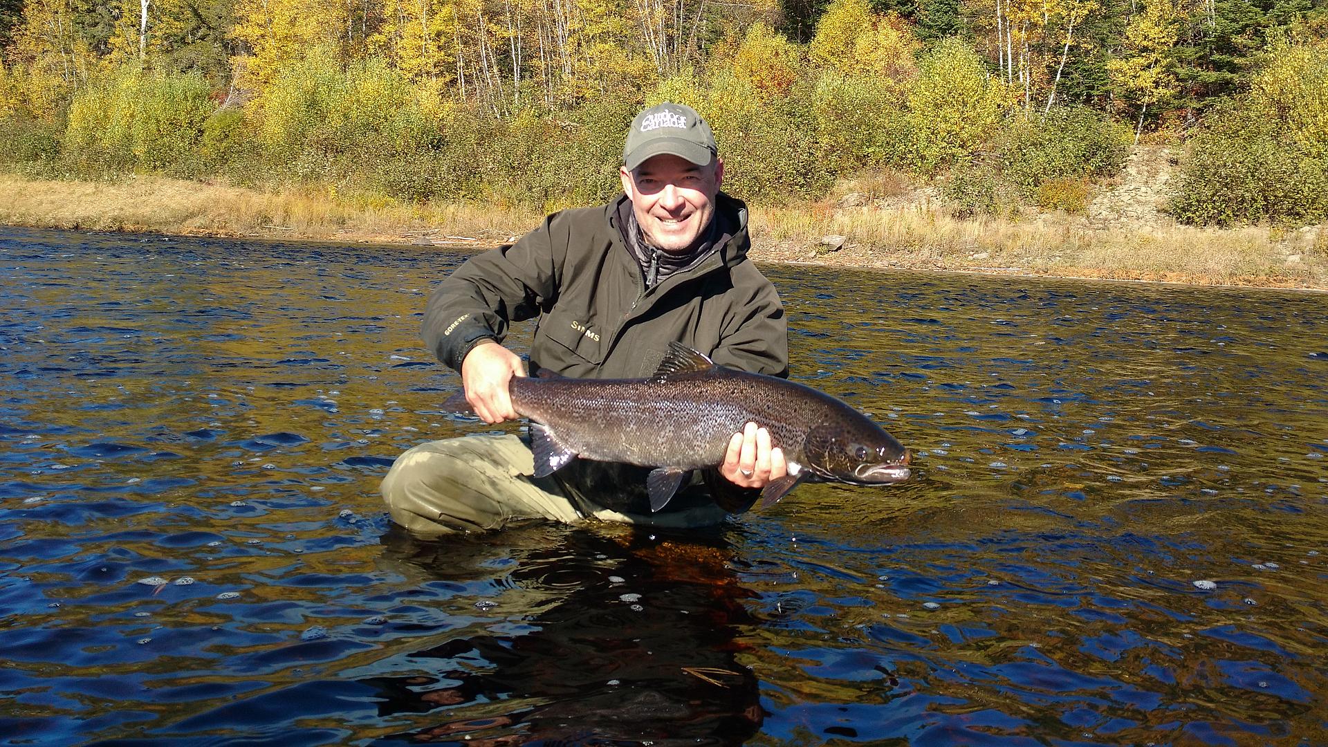 To land Atlantic salmon on the fly, you need timing, luck, sage advice—and  maybe some divine intervention • Outdoor Canada