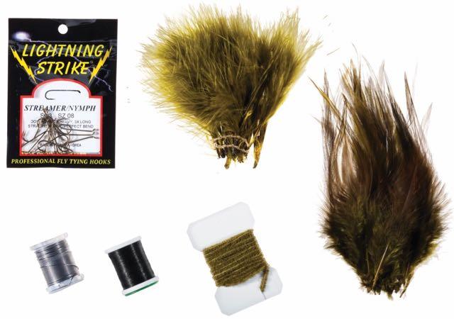 Woolly Bugger Fly Tying Kit