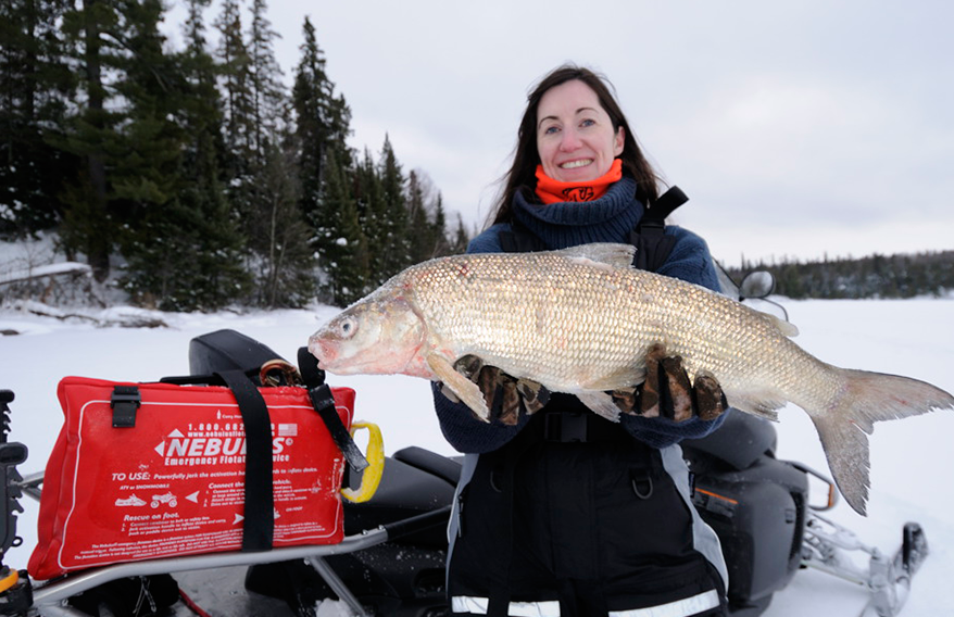 Ice fishing