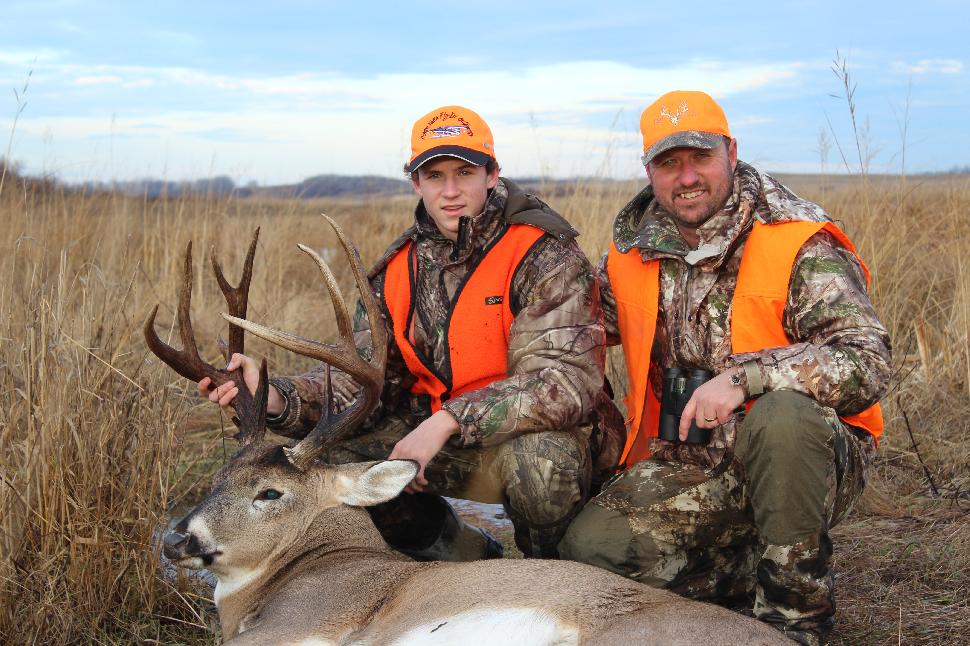 Father and son deer