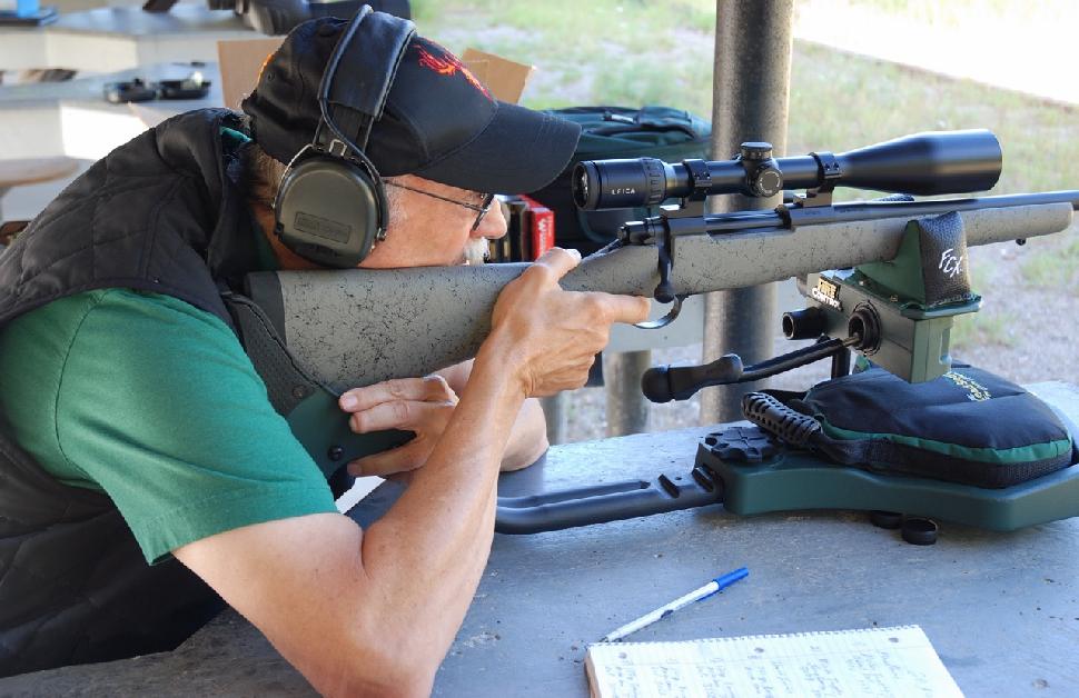 The rifle shot tight groups at 100 yards. Credit: Mark Hoffman.