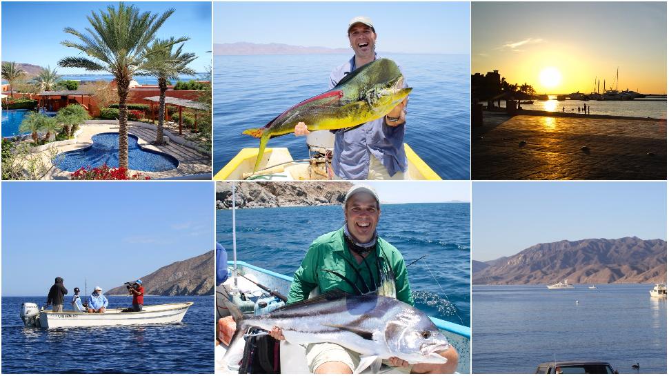 Trophy fishing in the Sea of Cortez