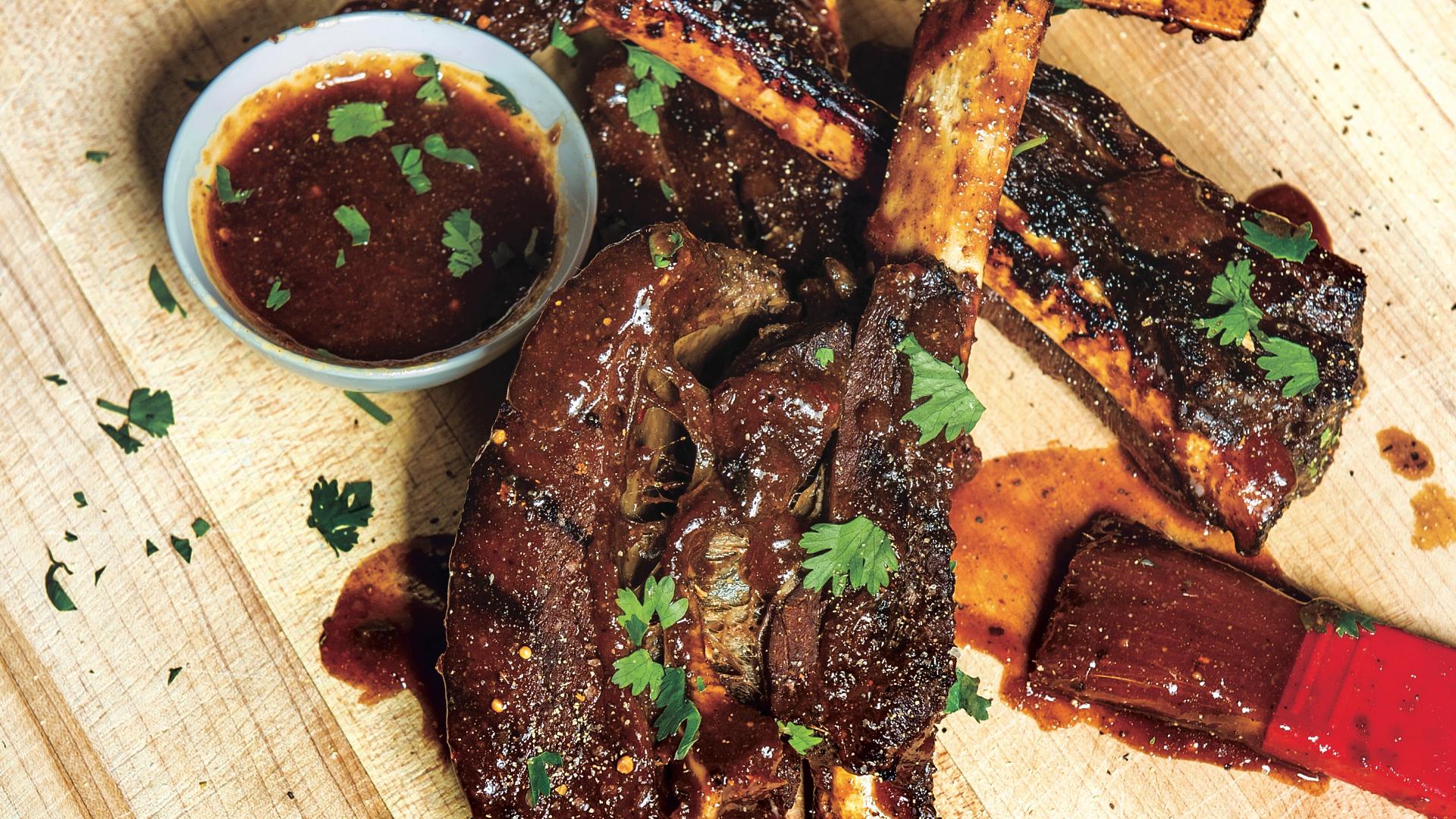 Char Siu Elk Ribs Enjoy sweet, salty and spicy ribs, right off the