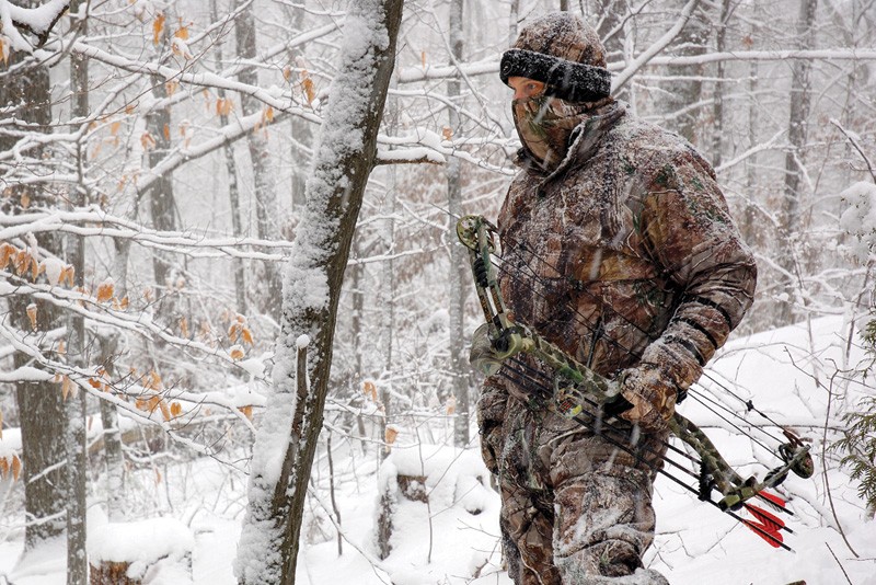 Bowhunting in the cold