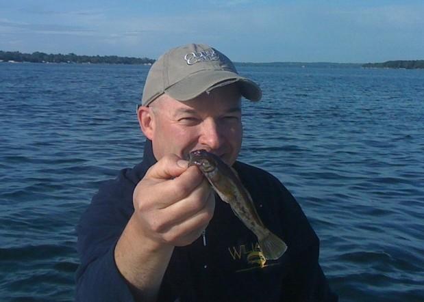 Trophy goby: This guy was so big I could lip him!