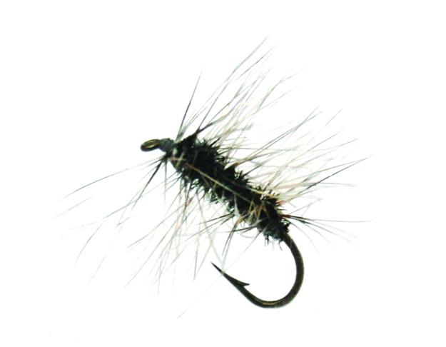 thumbnail image 2 of 8 Griffith Gnat Dry Flies – Mixed Size 14-18, Trout Flies By Troutflies UK, Freshwater Fly Fishing 2 of 5