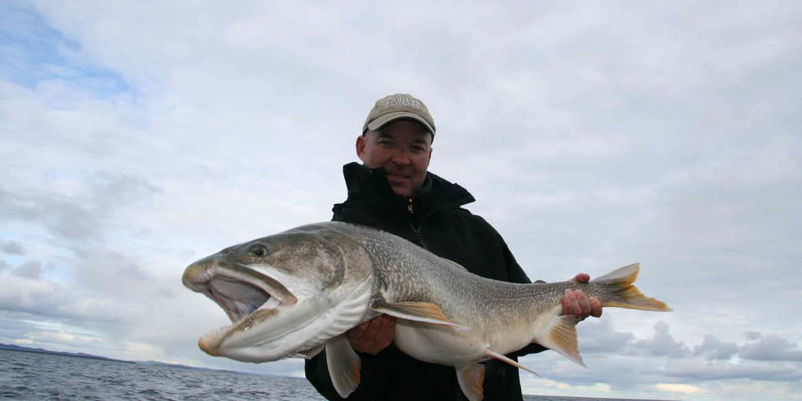 Big fatty: Just 37 inches long, but 23 pounds on the scale—my big fish of Day 2