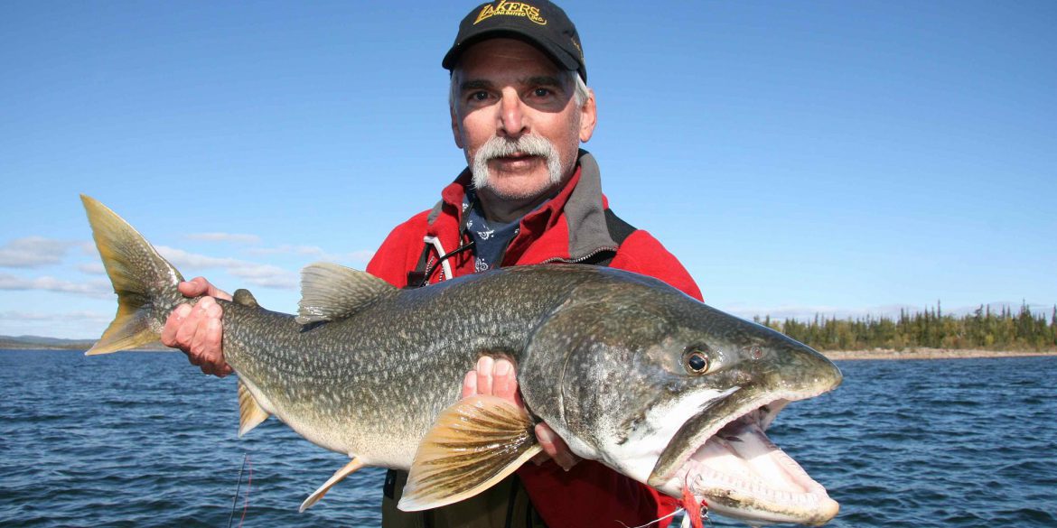 Nice fish: John Cleveland hoists his big fish of day 3