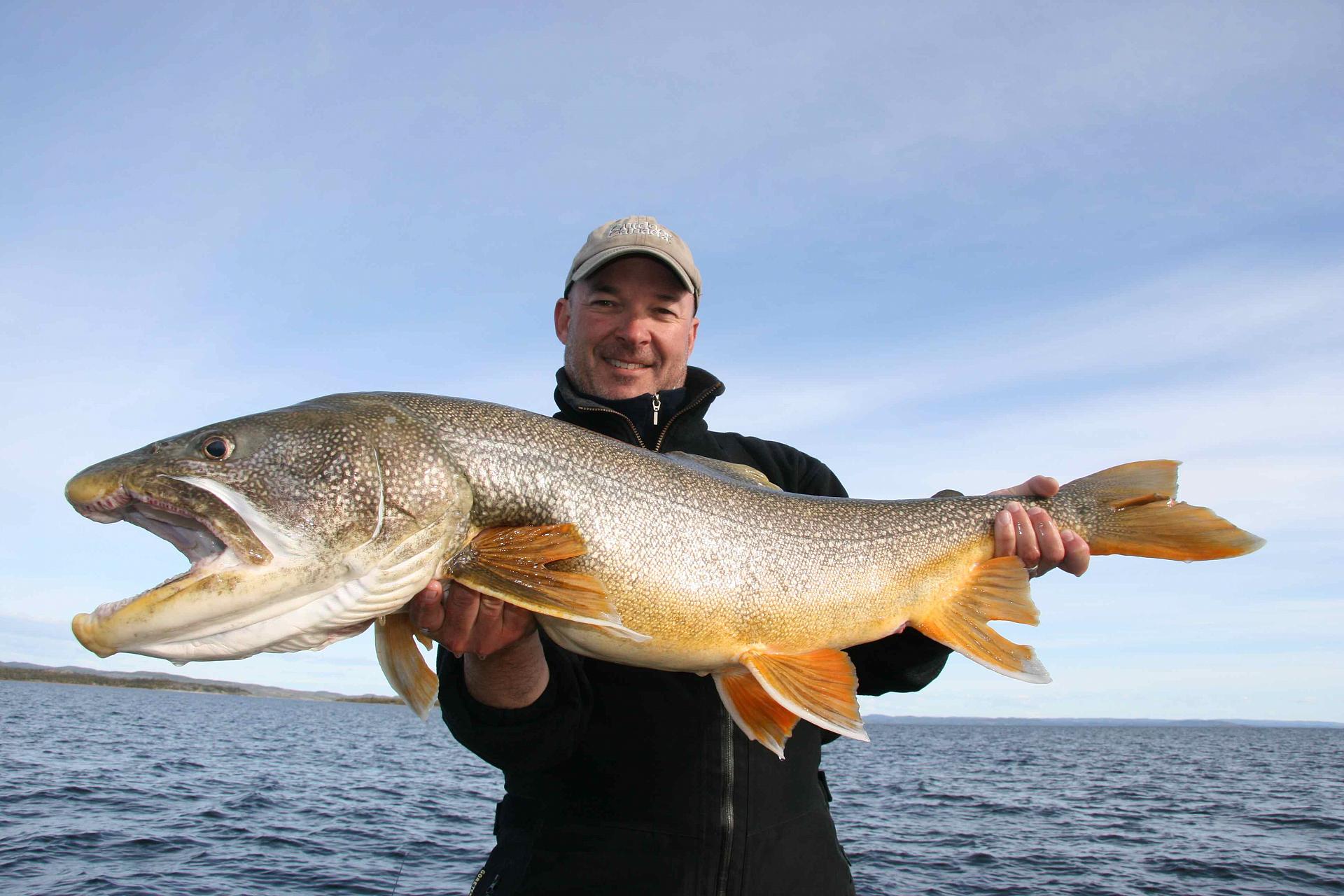 Up another notch: My big fish on 15-pound tippet now sits at 39 inches