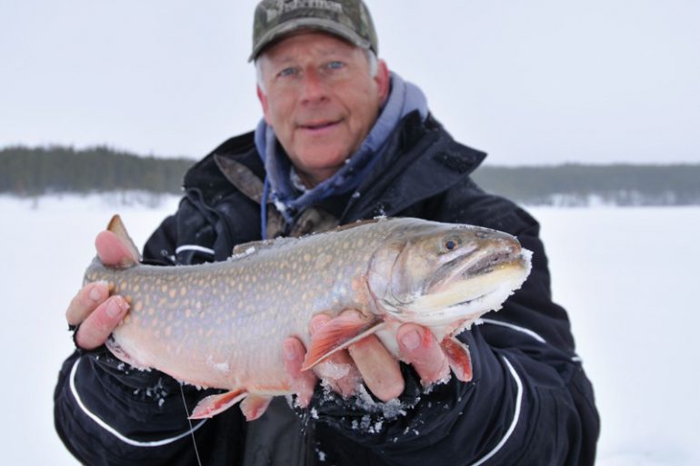Expert advice for fishing winter's small-water brookies