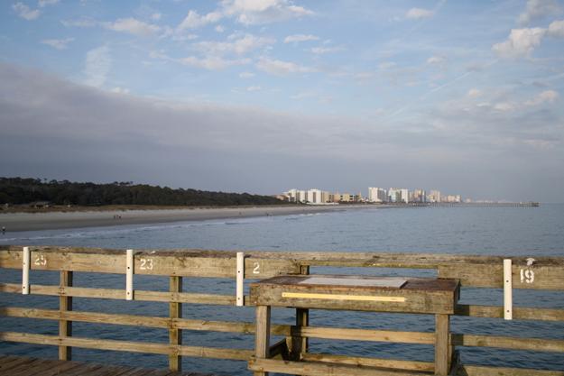 Pier fishing