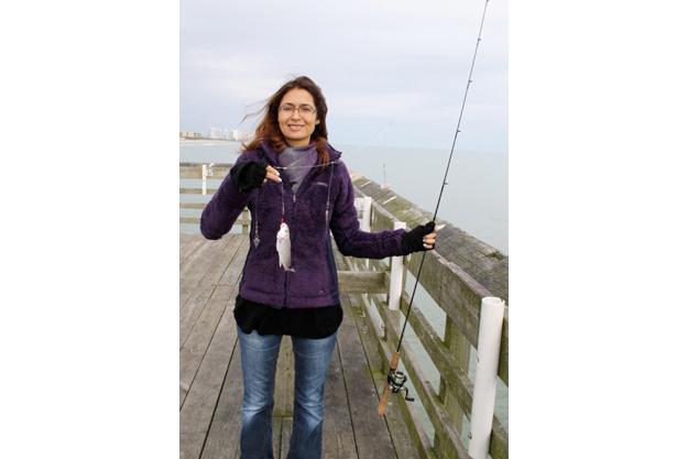 Pier fishing