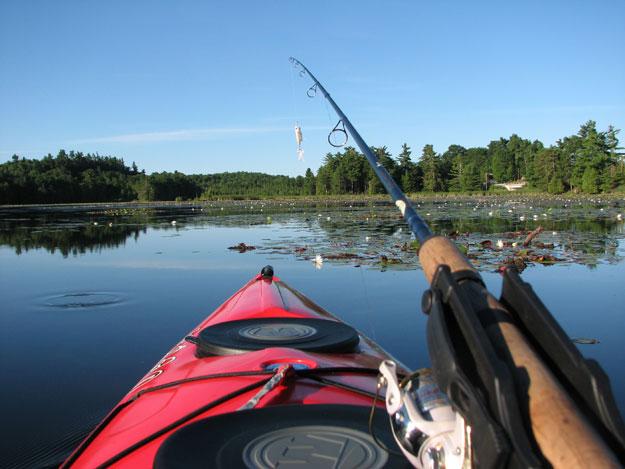 Kayak fishing