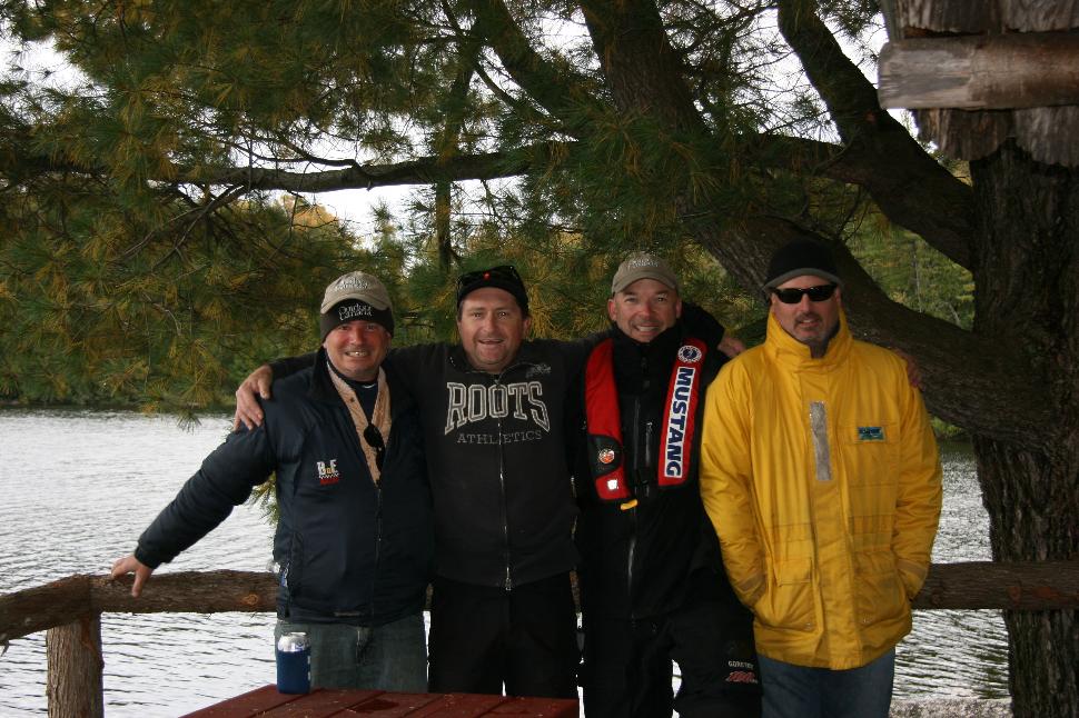 Beauchene Crew 2013: (left to right) Billy Shields, Pat Trudell, Patrick Walsh & Jon Baker