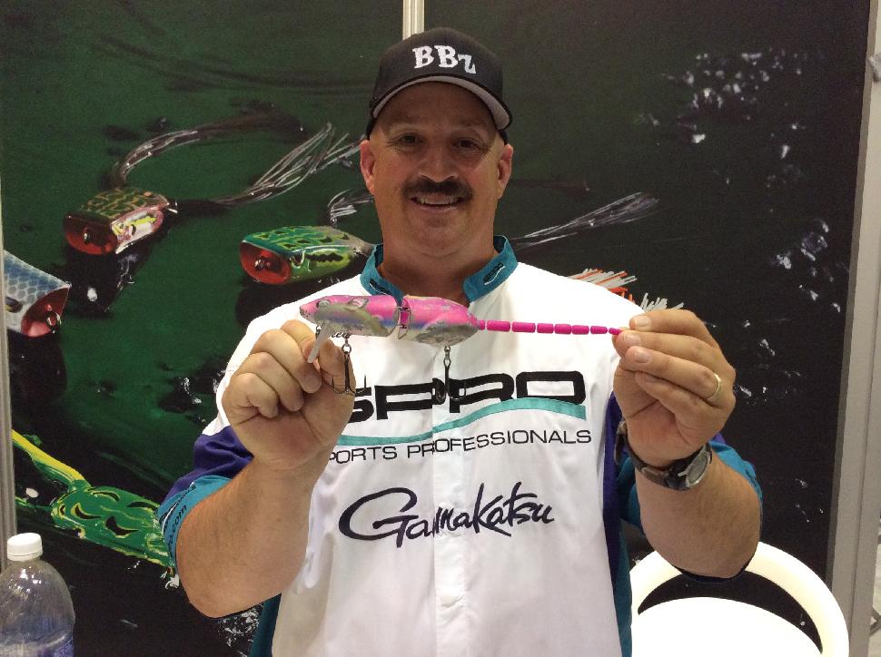 Bill Siemantel with one of the new Spro Rat baits