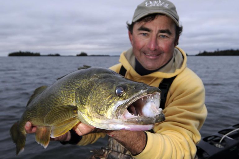 You can determine everything you need to know about a walleye by looking into its eyes