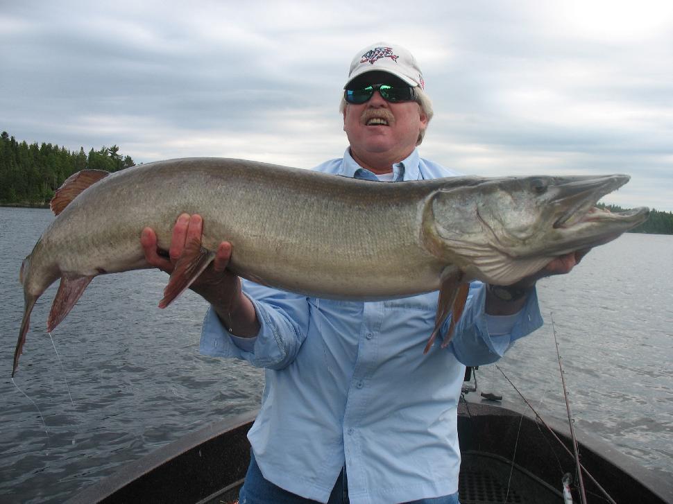 Credit: Don Pursch. Don Pursch, owner of Nielsen's Fly-in Lodge, says the key is to not overwork your topwater bait.