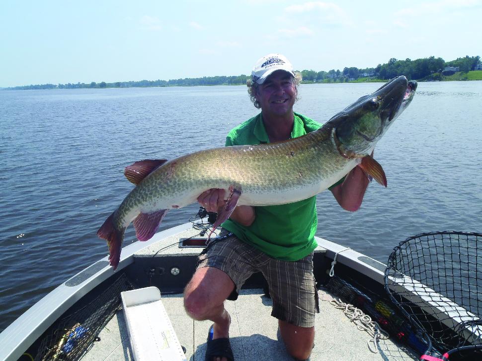 Credit: John Anderson. Ottawa River guide John Anderson catches more big muskies on topwaters than on any other lure.