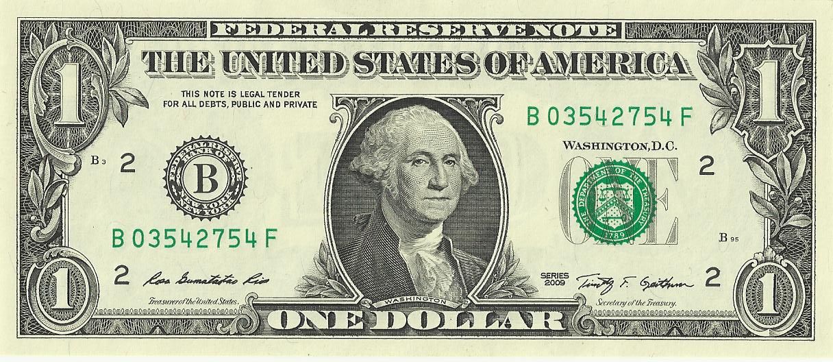 US dollar bill