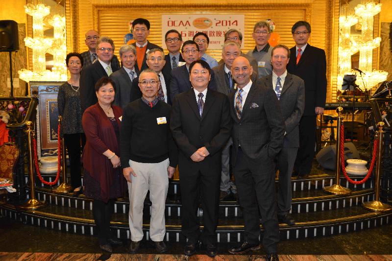 OCAA 2015 board and advisors: (top row, left to right) Don Chu, Elva Zee, Alan Yau, Ken Lu, Andrew Lai, Richard Hsi and Valens Chu; (middle row, left to right) May Wong, Luigi DeRose, Yuk Fai Lee, Fred Li, Ken Li, Hung Chi Li and Wil Wegman; (front row, left to right) Rita Wu, Robert So, club chairman Raymond Zee and Leo Stakos