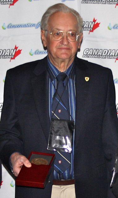 Dr. John Casselman, the newest inductee into the Canadian Angler Hall of Fame. Credit: Scott Gardner.