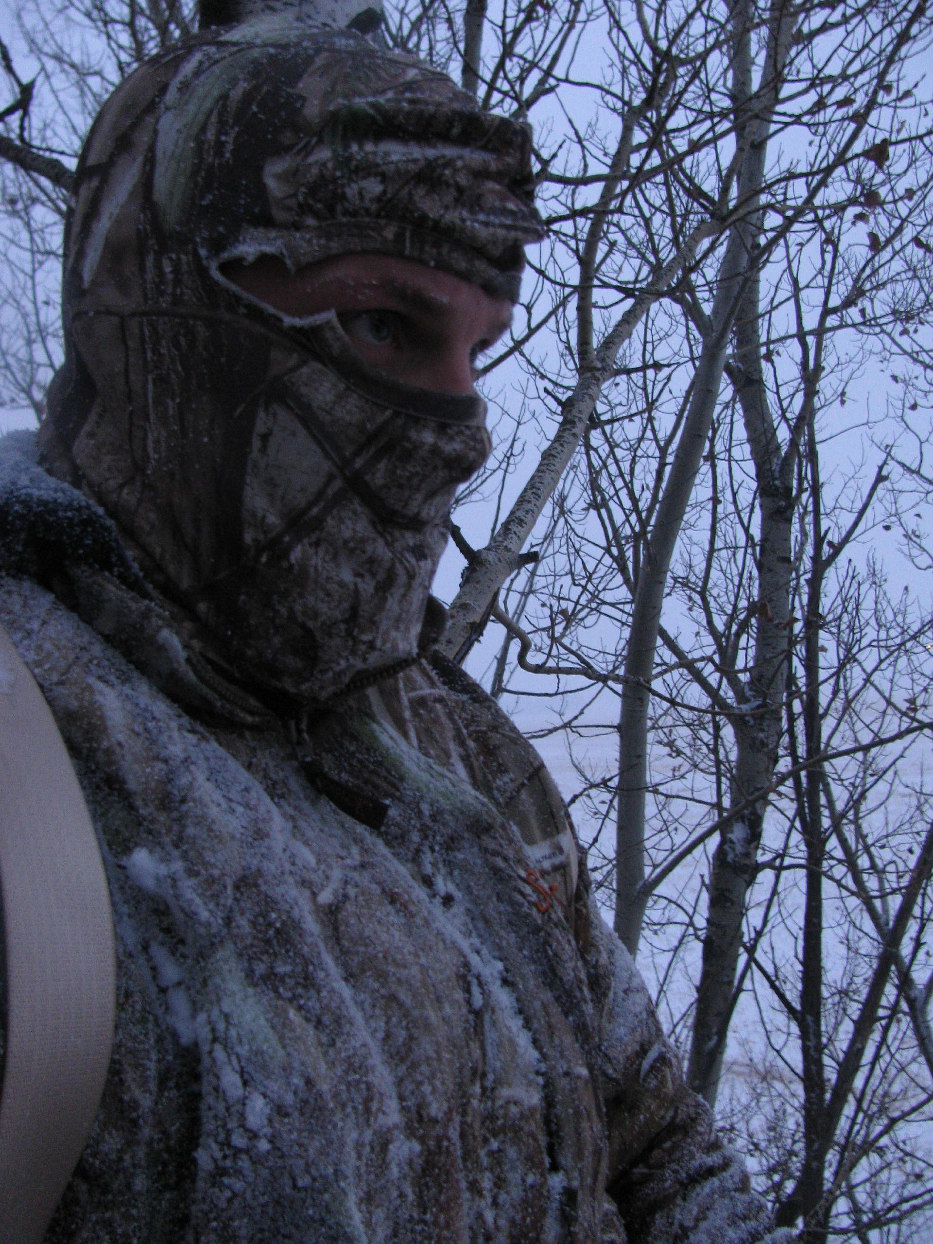 Cold Bowhunter