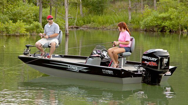 Lowe Stinger 18 Pro Elite Bass Boat