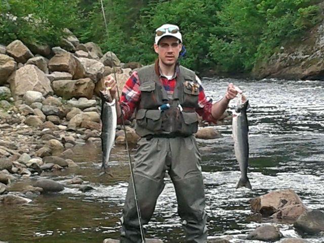 Good Buddy’s Jeremy Rumbolt, taking home a couple of nice fish.