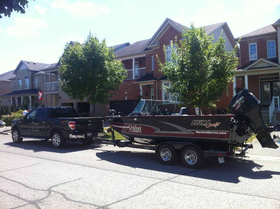 The Trophy 195 trailers well, and so far it's travelled to Muskoka, Haliburton and Lake Simcoe, with plenty more fishing adventures to come this season.