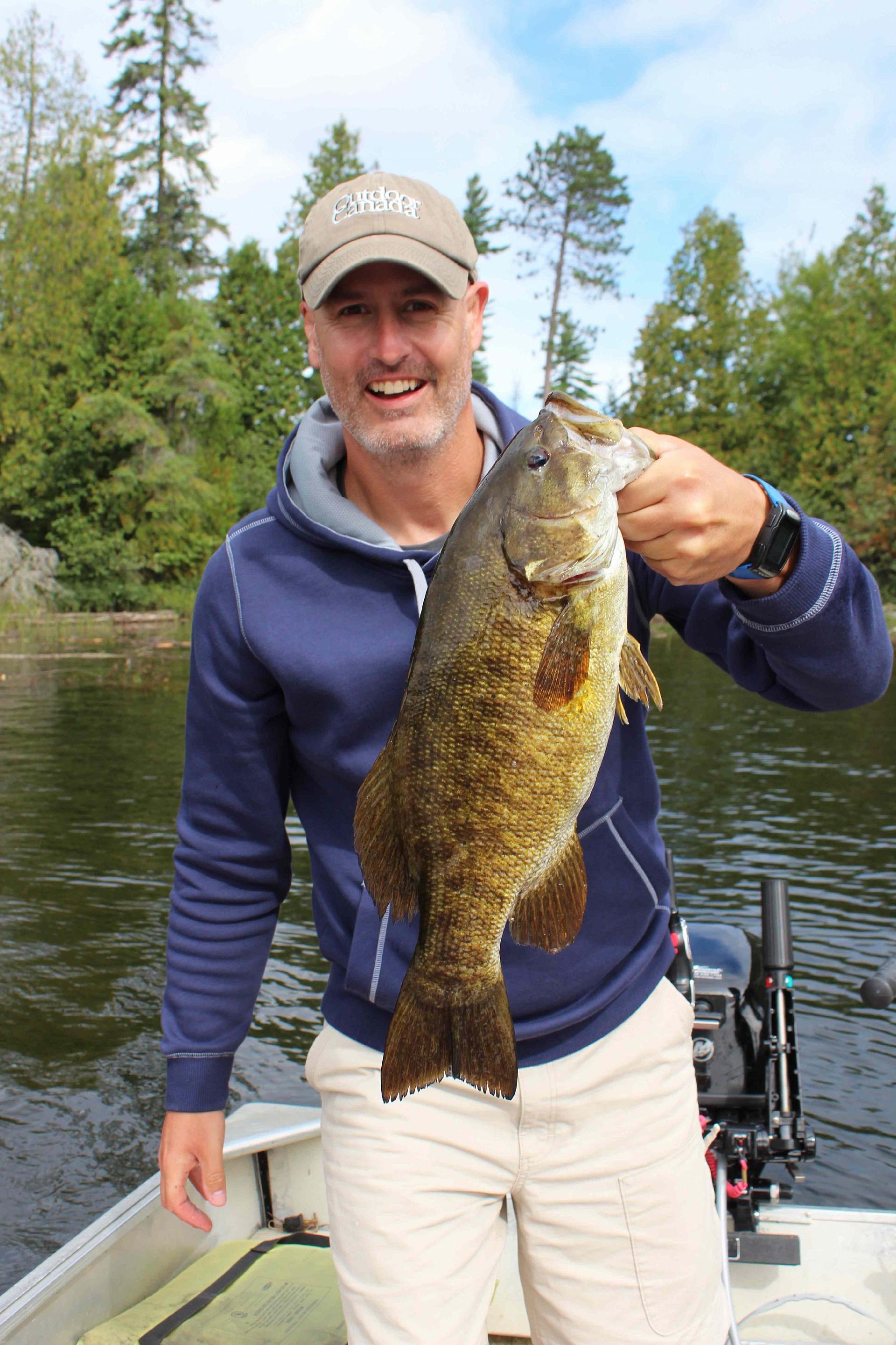 Jon Baker and a Birch Lake beauty