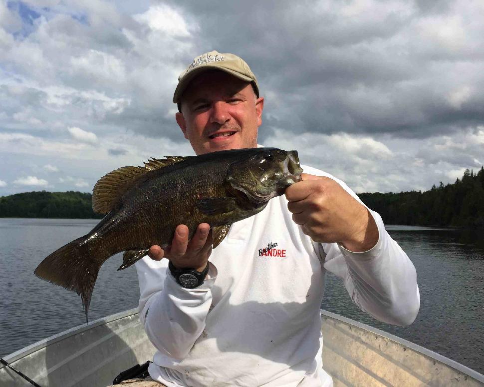 Bill Shields and a chunky Birch Lake specimen