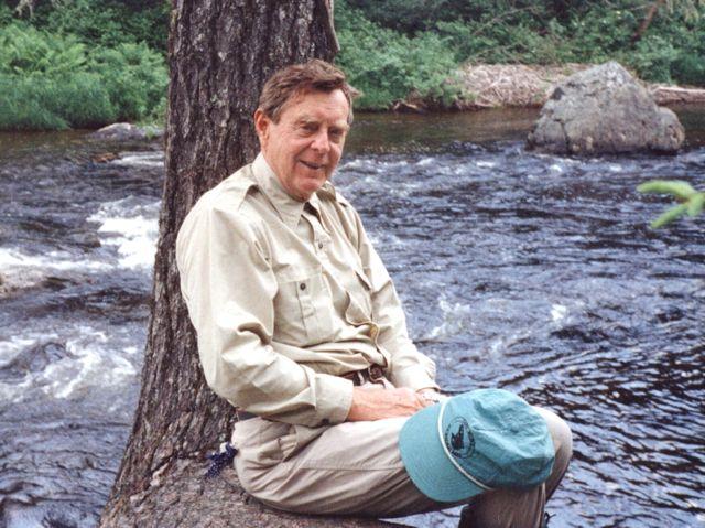 Dr. Wilf Carter worked tirelessly to conserve the Atlantic salmon.