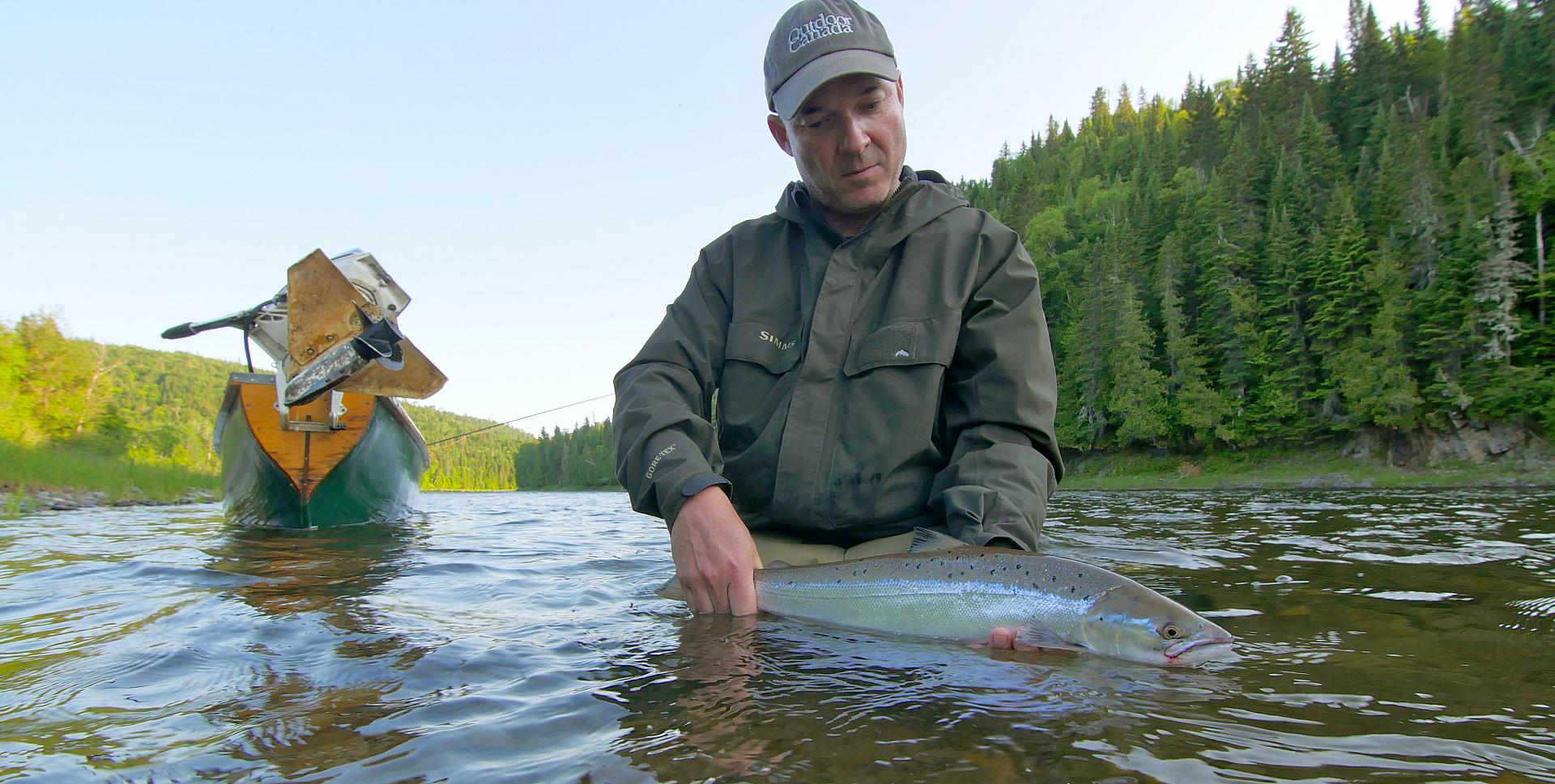 One Canadian angler's quest to catch a wild Atlantic salmon