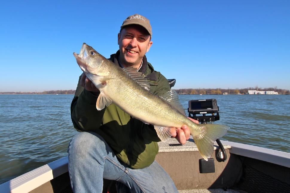 Sexton with a walleye