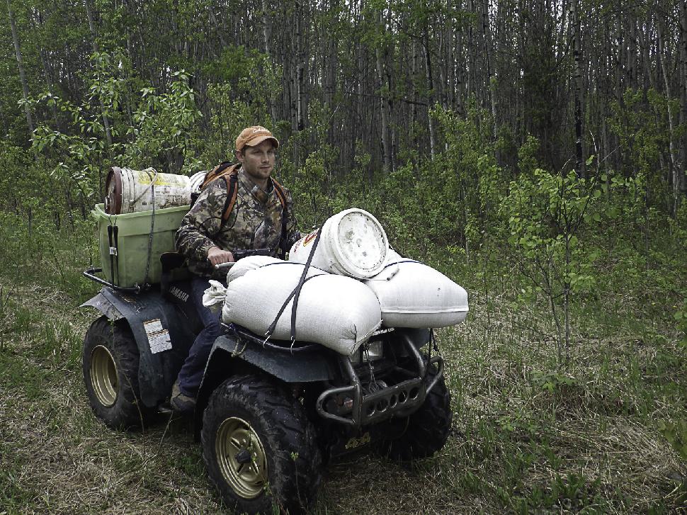 The weekend quad rides make baiting not feel like work at all, but play. Credit: nuttallphotos.com