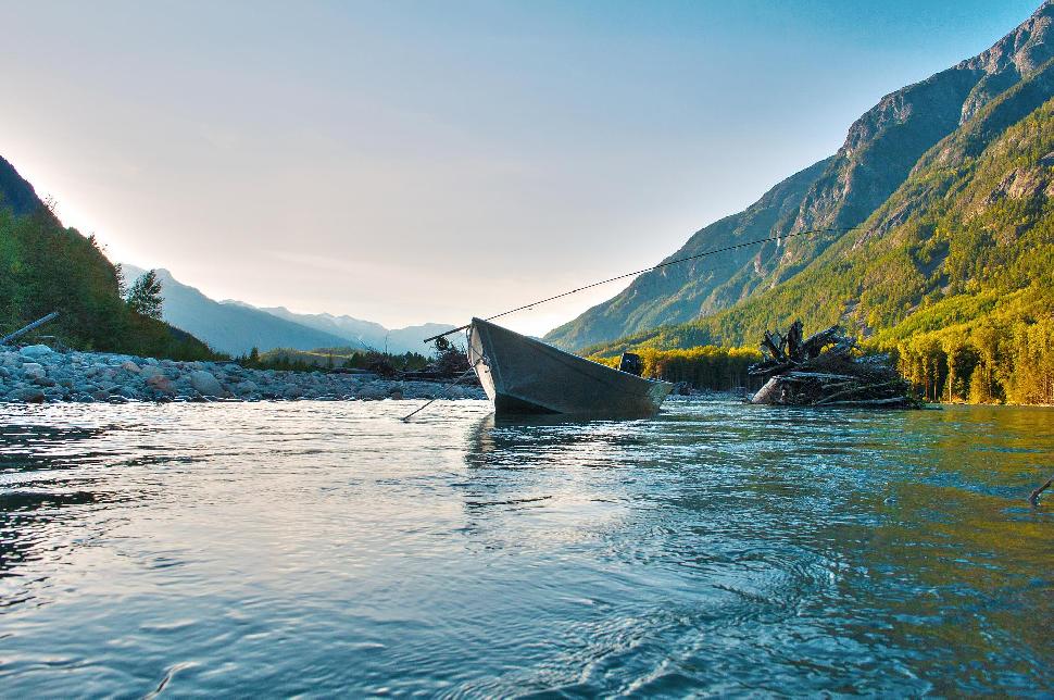 Drifting on the Dean River